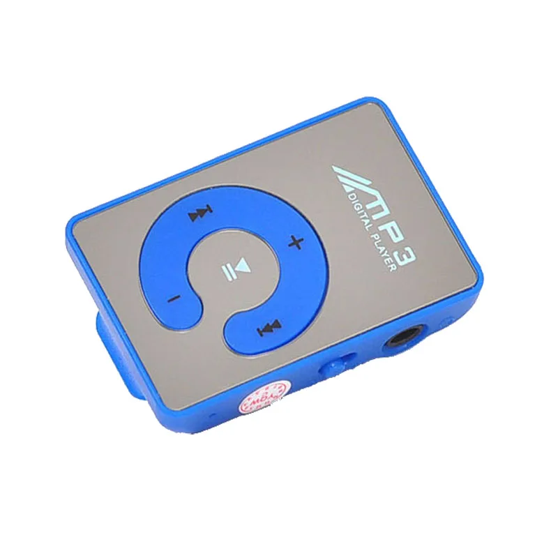 HIPERDEAL Mp3 плеер мини зеркальный зажим USB цифровой Mp3 музыкальный плеер Поддержка 8 Гб SD TF карта 6 цветов ye11.6 - Цвет: C