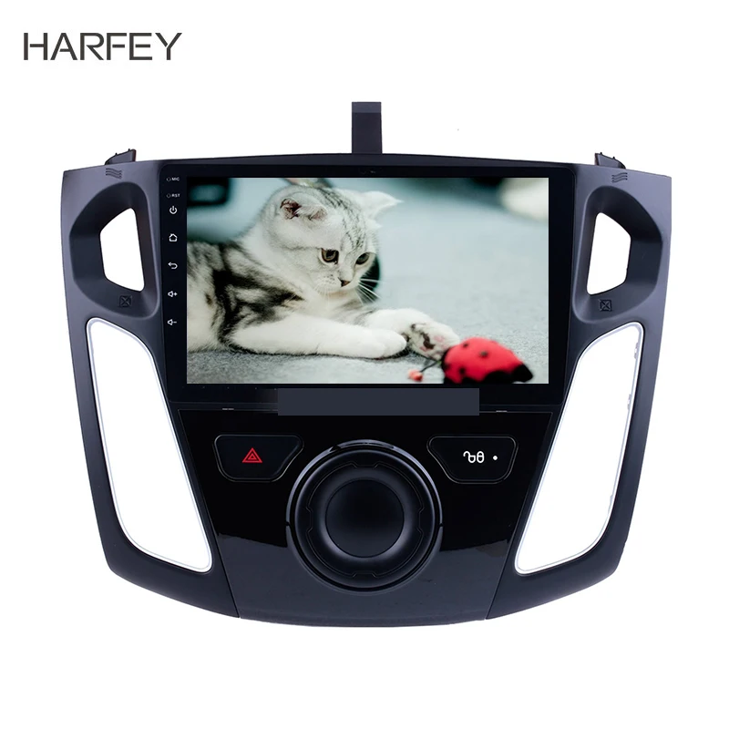 Harfey " HD Android8.1 gps автомобильный Navi Стерео для Ford Focus 2011 2012- с Bluetooth wifi 1080P USB зеркальная связь OBD2 DVR SWC