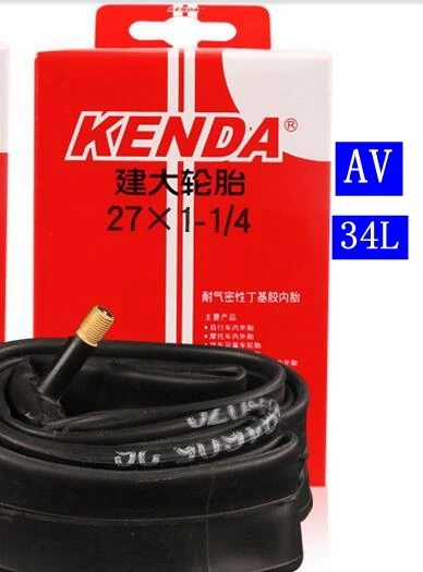 KENDA велосипедные шины K34 шины для шоссейных велосипедов pneu 27X1 1/4 bicicleta+ внутренние части - Цвет: 27X1-14