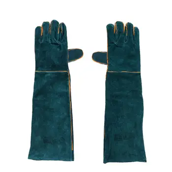 

1 Pair Reptile Anti-bite/scratch Gloves Safe Breathable Grooming gloves Snake Parrot Lizard Wild Animals Handling Gloves C42