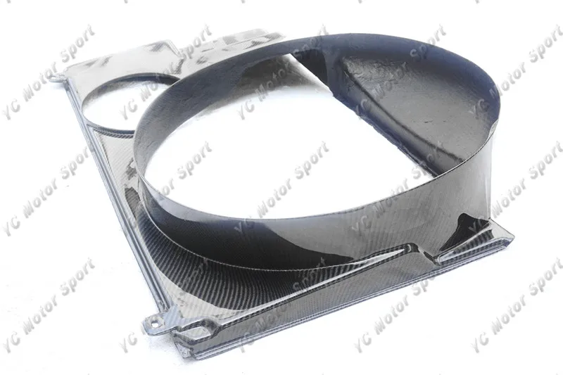 1993-1998 Toyota Supra MK4 Radiator Fan Cover CF (5)