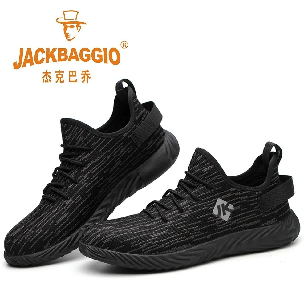 الصلب جولة اصبع القدم الرجال/المرأة حذاء امن للعمل ، الأزياء ارتداء مقاومة عدم الانزلاق حذاء للسير مسافات طويلة ، مريحة حذاء كاجوال بفتحات ت...