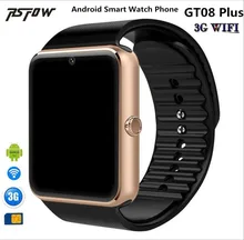 RsFow newest 3G WiFi QW08 Android os Upgrade GT08 Smart font b watch b font phone