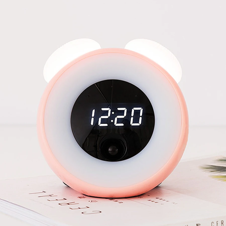

LED Digital Wall Clocks 24 / 12 Hours Display Dimmable Nightlight Snooze Function for Home Kitchen Office