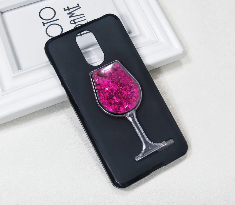 Dneilacc ТПУ Силиконовые чехлы для Leagoo M5 плюс Красное вино Стекло жидкость зыбучие пески чехол для телефона ТПУ Силиконовая задняя крышка для Leagoo M5