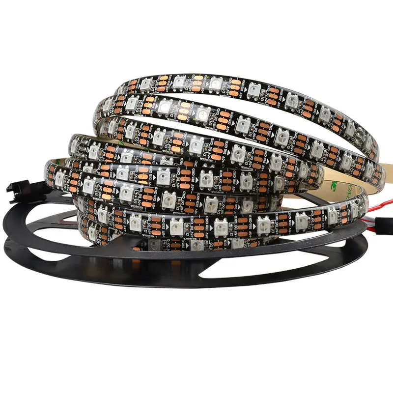 5 в 60 светодисветодиодный s/m SK6812 модифицируемая RGB Светодиодная лента пикс./м 5050 SMD