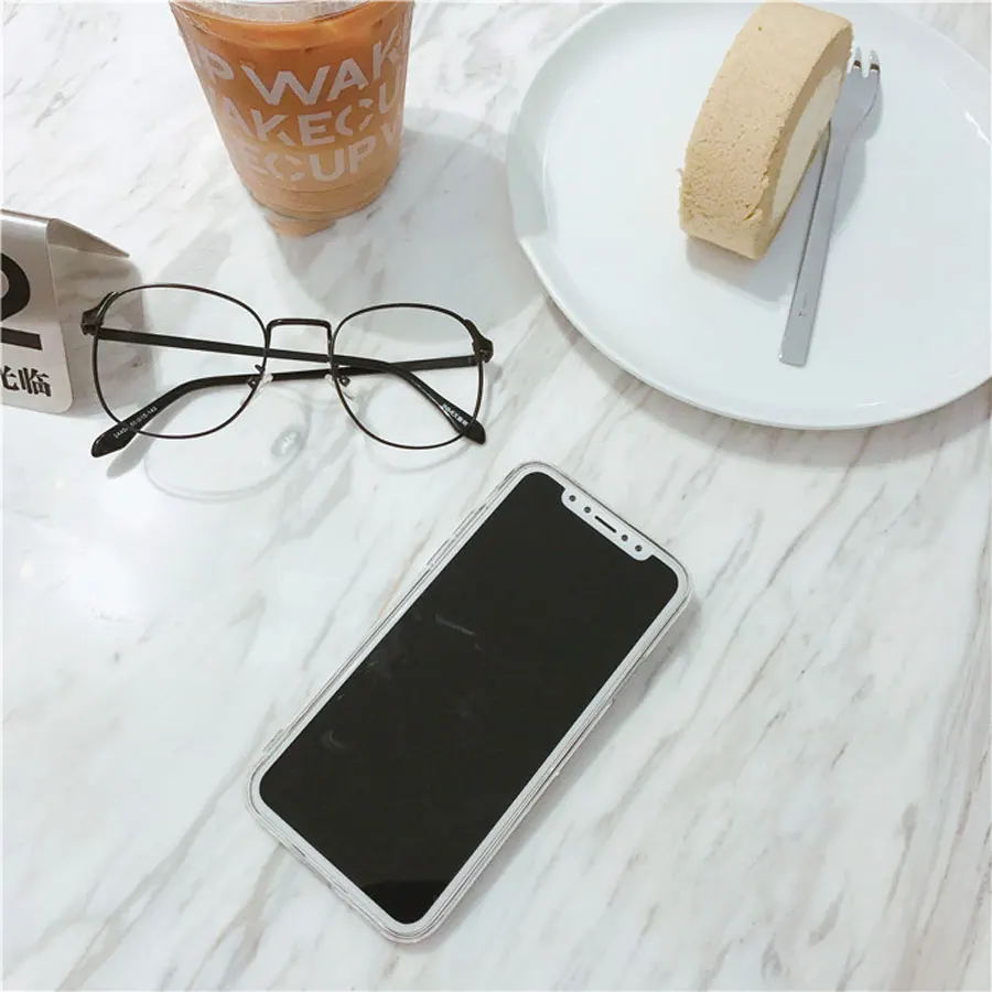 ZMDLDZSW Fashion Marble Cover for iPhone X 10 Fundas Pink Coralline Soft TPU Case for iPhone 6 6s 7 7plus 8 8plus Girl Boy Nice
