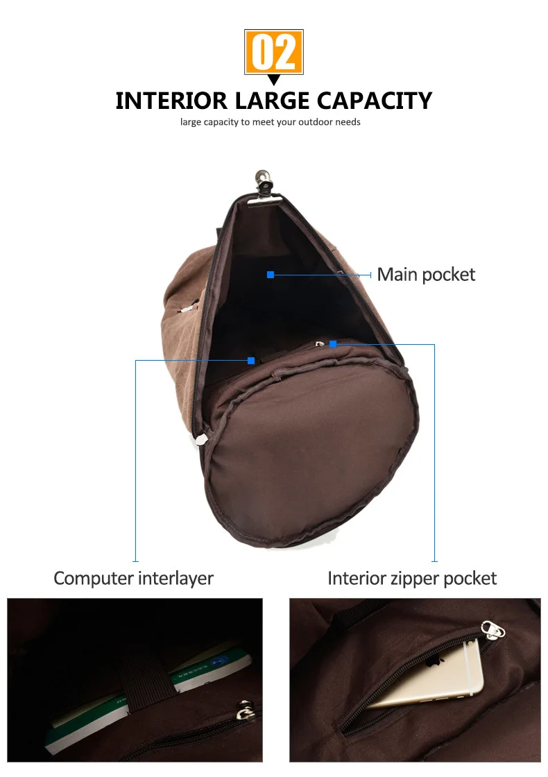 Capacidade de Escalada Redondo à Prova Lona dos Homens Grande Bolsas Balde Dwaterproof Água Viagem Duffel Bolsa Ombro Mala Bagagem Pacote Esporte Xa28d 9 à prova dwaterproof água lona dos homens