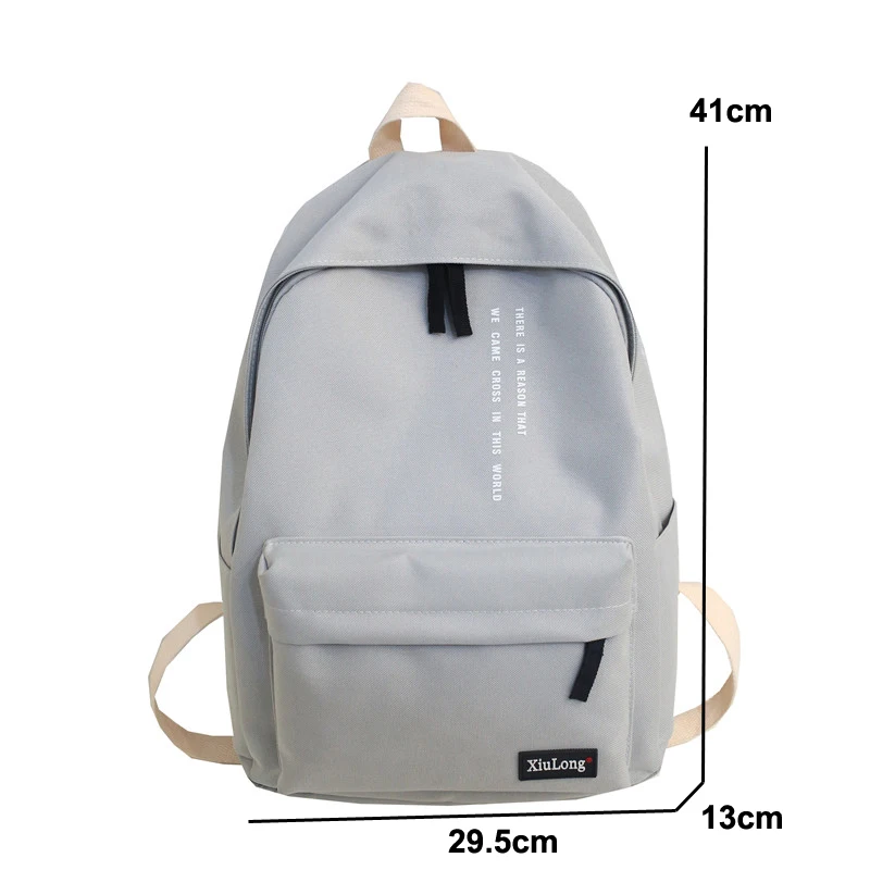 New Fashion Women Nylon Backpack Schoolbags School Backpack for Girl Teenagers Boys Children Travel Bags Rucksack Mochilas