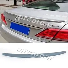 JC Style ABS Unpainted Grey Primer Trunk Boot Spoiler ,Car Racing Wing Tail Lip Fit For Toyota Camry 2006-2014
