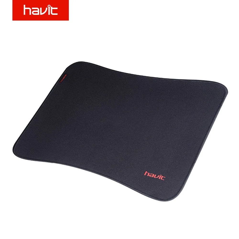 HAVIT Computer Gaming Mouse Pad Non slip Black Rubber Waterpoof Base Gamer Mouse Pad 12.6 x 10.6