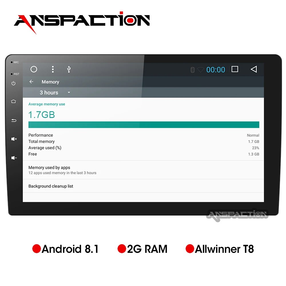 10 1 дюймов 2G android 8 автомобильный dvd gps Навигатор Радио Видео плеер стерео