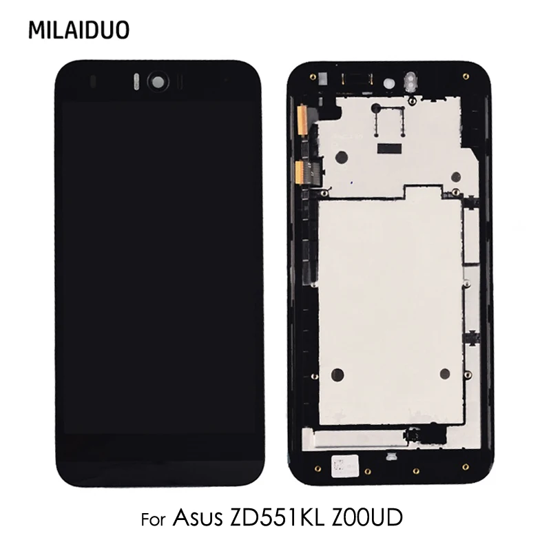 ЖК дисплей для Asus Zenfone Selfie ZD551KL Z00UD сенсорный экран дигитайзер стекло сборка