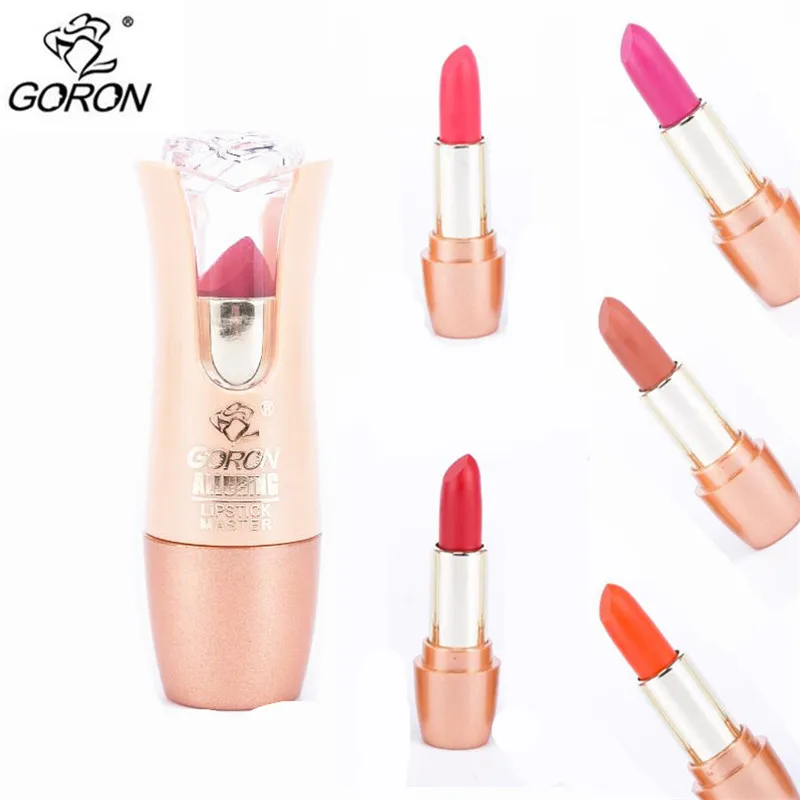 

GORON 12 Colors Matte Lipstick Sexy Red Orange Lip Stick Long Lasting Moisturizing Lips Makeup Beauty Lip Gloss Cosmetics L039
