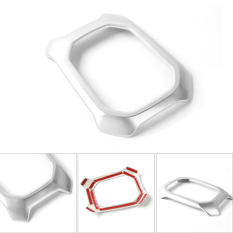 

MOPAI ABS Silver Car Interior Gear Panel Decoration Frame Trim Stickers For Jeep Renegade 2015 Up Car Styling