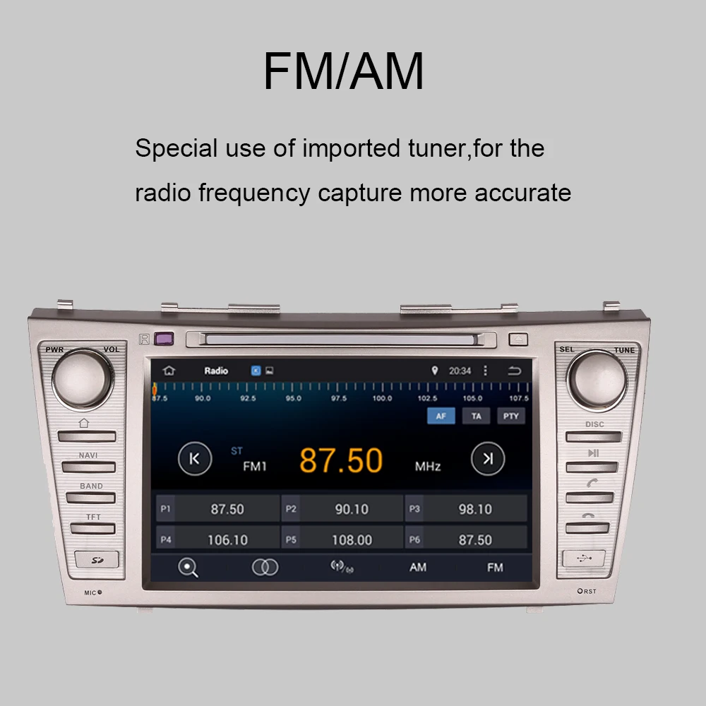 Sale 2 Din 1024*600 8 core Android 9.0 car Radio for Toyota Camry 2006 2007 2008 2009 2010 2011 Car DVD GPS BT RDS Multimedia Player 5 Sale 2 Din 1024*600 8 core Android 9.0 car Radio for Toyota Camry 2006 2007 2008 2009 2010 2011 Car DVD GPS BT RDS Multimedia Player 5