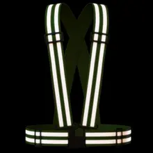 Светоотражающий жилет обеспечивает высокую видимость днем и ночью мотоциклетная куртка, Велоспорт и бег