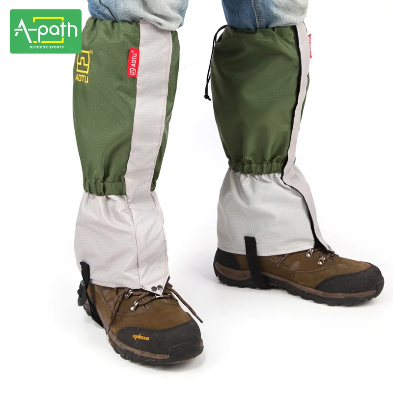 

Winter warm breathable 1Pair Waterproof Outdoor Hiking Skiing Climbing Hunting Trekking Snow Legging Gaiters Legwarmers