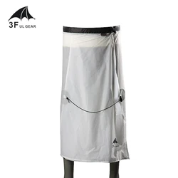 3F UL GEAR-pantalones de lluvia para acampada y senderismo, falda impermeable, ligera, 65g