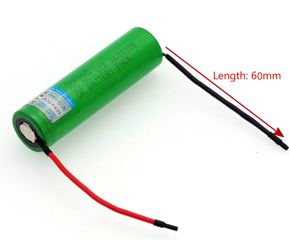 VariCore 3,6 V 18650 VTC4 2100mAh высокий расход 30A аккумуляторная батарея для US18650VTC4+ DIY Силикагель кабель