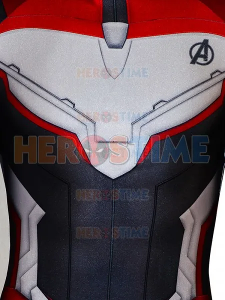 2019 Avengers Endgame Quantum Realm Cosplay Costume Spandex 3D Print Avengers Cosplay Zentai Suit for Halloween Party Adult Kids