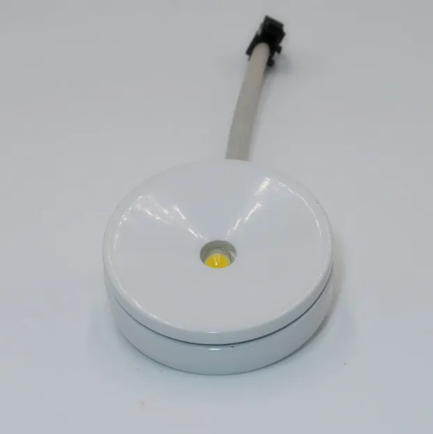 10 x Mini 3W Dimmable Светодиодная подсветка под шкаф Puck Light теплый белый/холодный белый