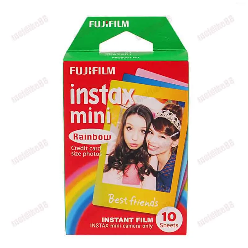 Origiinal Fujifilm Instax Mini Instant мультфильм Fuji Film Rainbow 2 пакеты для Поляроида Mini 7 s 8 9 25 50 s 90