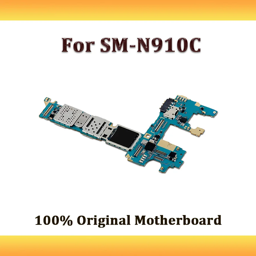 LISFG 100% разблокирована для Samsung Galaxy Note 4 N910C материнская плата 32 Гб с Android системная
