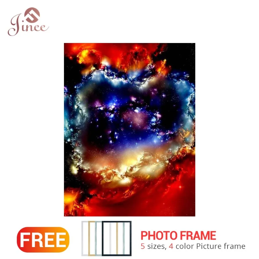 

Diy Diamond Painting Universe Starry Full Diamond Cross Stitch Nebula Sky Diamond Mosaic Home Decoration Diamond Mural Art
