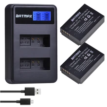 2 Pièces 1800mAh LP-E12 LPE12 LP E12 Caméra Batterie AKKU + LCD USB Chargeur pour appareil photo Canon M 100D Baiser X7 Rebelles SL1 EOS M10 EOS M50 DSLR