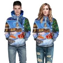 Горячая Рождественская куртка для бега с принтом для женщин и мужчин, спортивная одежда для фитнеса с длинным рукавом и капюшоном, облегающая спортивная куртка для бега