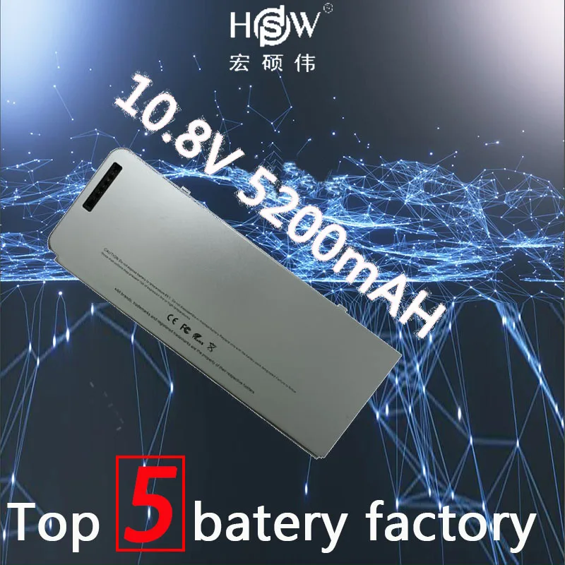 

rechargeable battery for APPLE FOR MacBook 13.3" Aluminum Unibody MB466LL/A MB467LL/A MB771LL/A MB467CH/A MB467J/A bateria akku