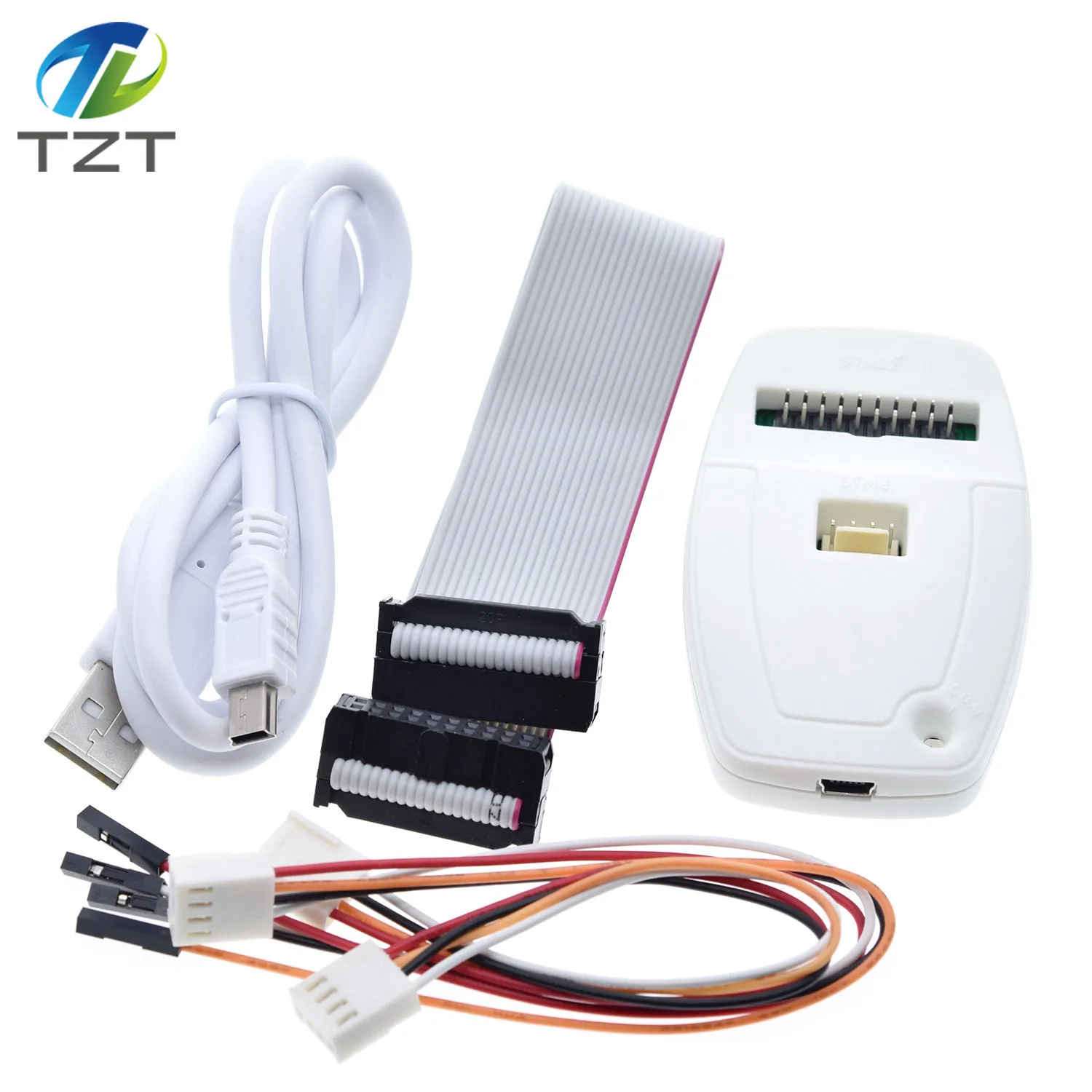 TZT 1 шт. ST-LINK/V2 ST-LINK V2(CN) ST LINK STLINK эмулятор менеджер загрузки STM8 STM32 искусственное устройство