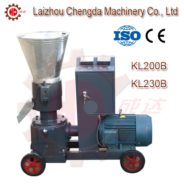 KL150B 4kw плоская пресс-машина для производства кормов и древесных гранул