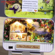 miniature tin houses