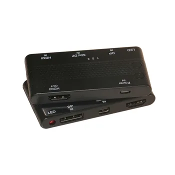 

HDMI+DP+Mini DP switch 3 in 1 out 4k 3D Switcher 3 in 1 out HDMI Distributor Splitter For HDTV PS3 XBOX