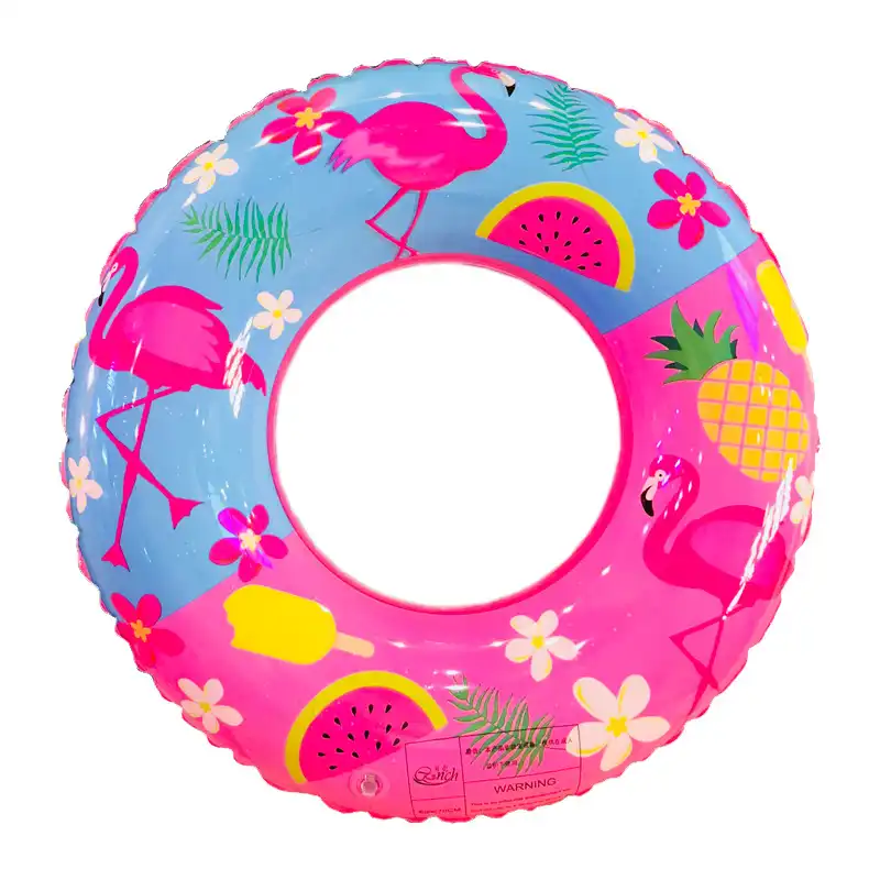 inflatable flamingo ring