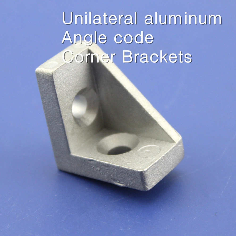 1x Unilateral Aluminum Angle Code,corner Brackets 1515 Quadrangle