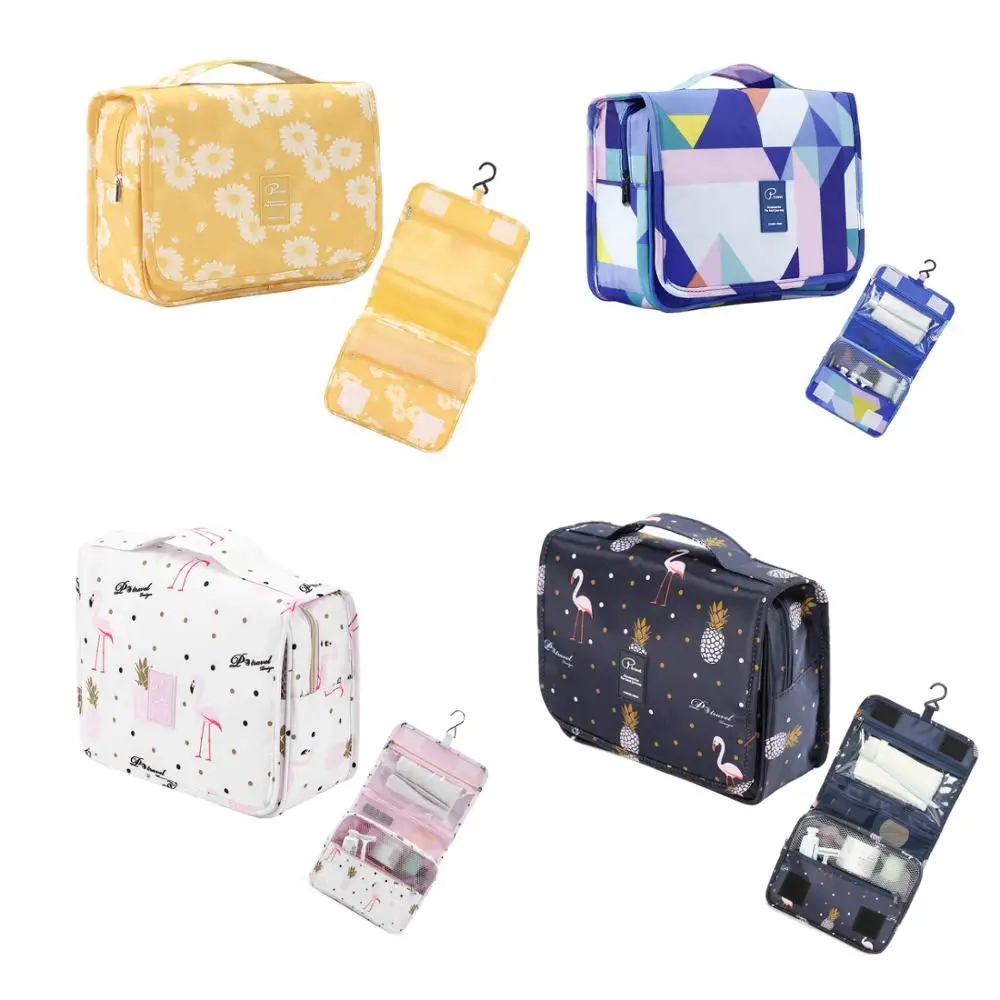 

30PCS Travel Cosmetic Bag Hanging Toiletry Bag Large Make up Organizer Bag Women Girl Portable Travel Makeup Kit Beauty Case