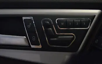 

For Benz ML W166 /GL X166 2012-2015 Steel matte door seat adjust buttons cover