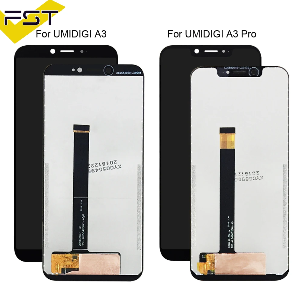 

For UMI Umidigi A3 LCD Display and Touch Screen Assembly Repair Parts With Tools For UMI Umidigi A3 Pro