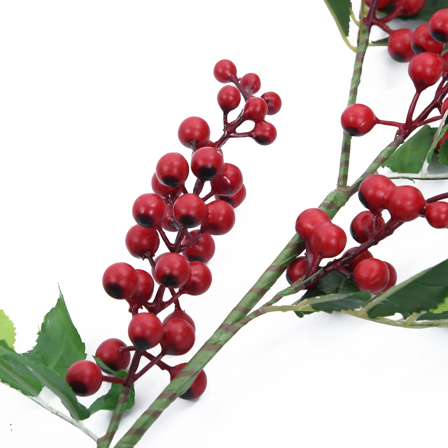 Wreath Red Berry Artificial Flower Xmas Party Home Decor New Arrival Hot for Home Wedding Decoration indoor Free Shipping