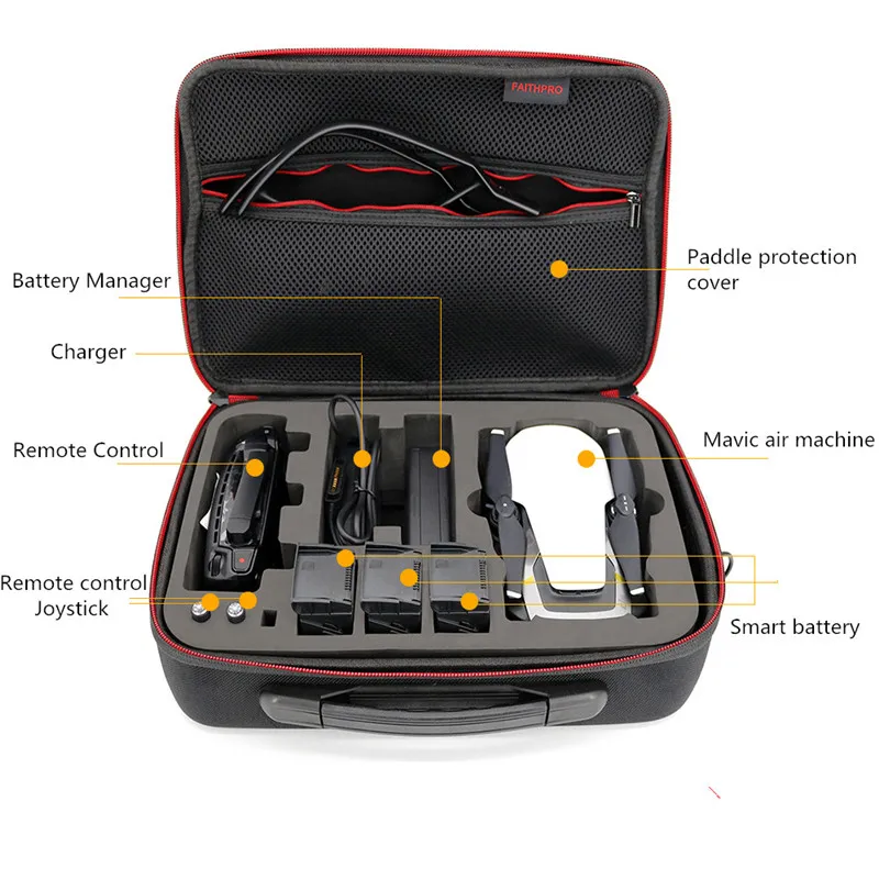 Сумка для DJI Mavic Drones чехол EVA жесткая Портативная Коробка зажигания Drone и
