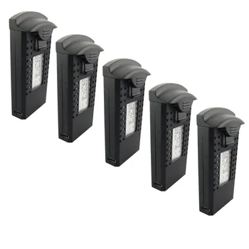 

5PCS 3.7V 900mah lithium battery for SG700 DM107S S169 folding quadcopter spare parts remote control aircraft battery