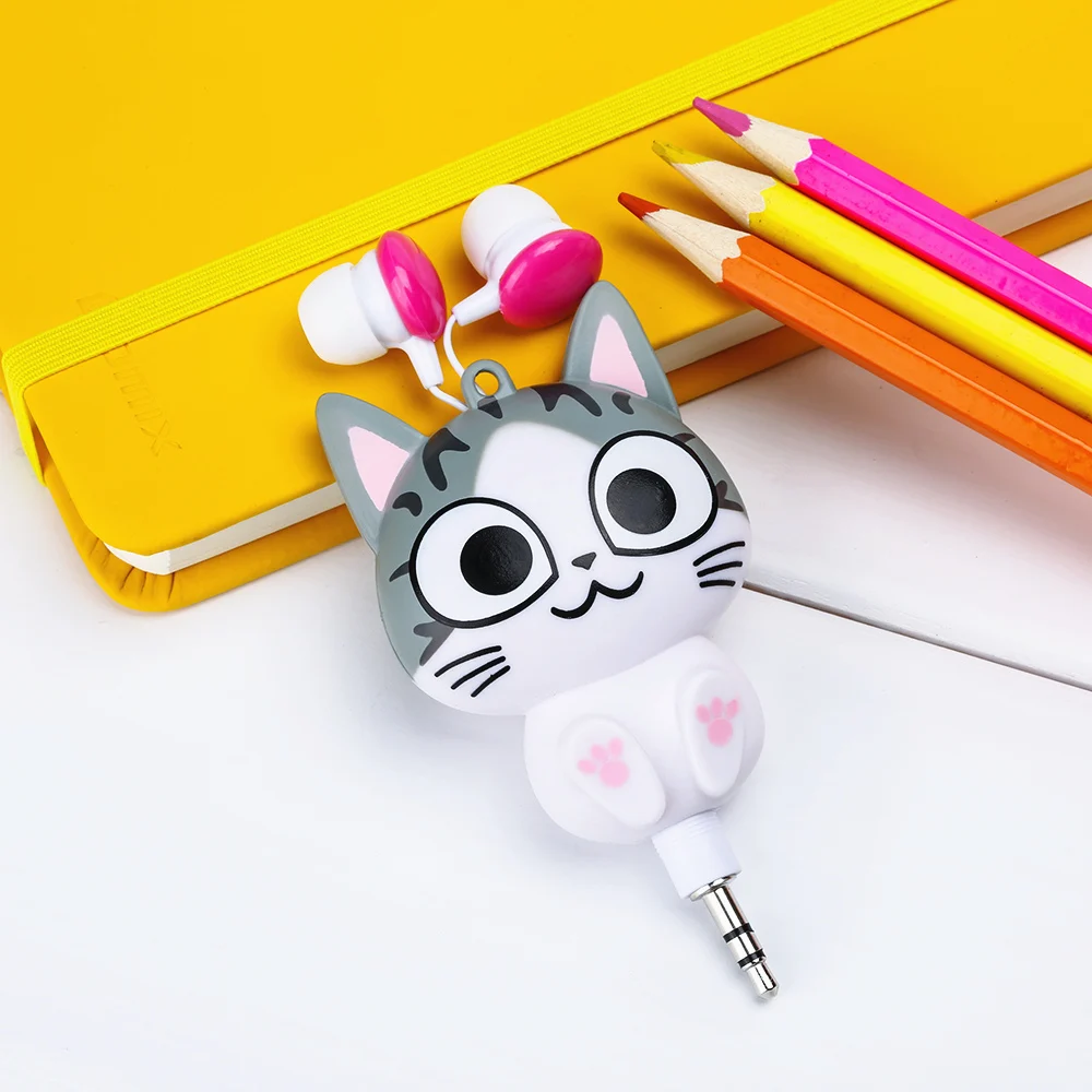Cute-Kawaii-Cat-Bear-Panda-Cartoon-Retractable-Earphone-for-Samsung-Xiaomi-Huawei-OPPO-for-IPhone-5