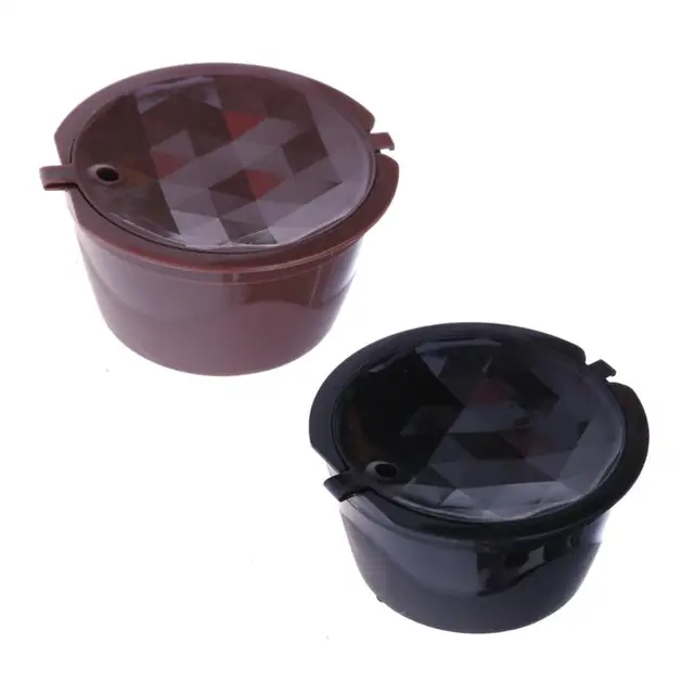 Cheap 1 Set Dolce Gusto Coffee Capsules Refillable Reusable Dolce Gusto Capsules Cup Coffee Filter Baskets Capsules