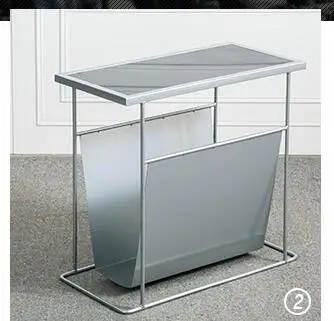 A few small coffee table leisure bedside living room sofa corner bedroom balcony small square table.