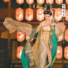 Знаменитый костюм детектива ди из фильма: Rise of the Sea Dragon Actress Dance Girl с тем же дизайном и фактическим изображением товара