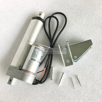 

150mm/6 inches Solar Tracker Stroke Electric Linear Actuator 12V DC 90KG Load 5mm/sec Seed Mini Linear Tubular motor motion