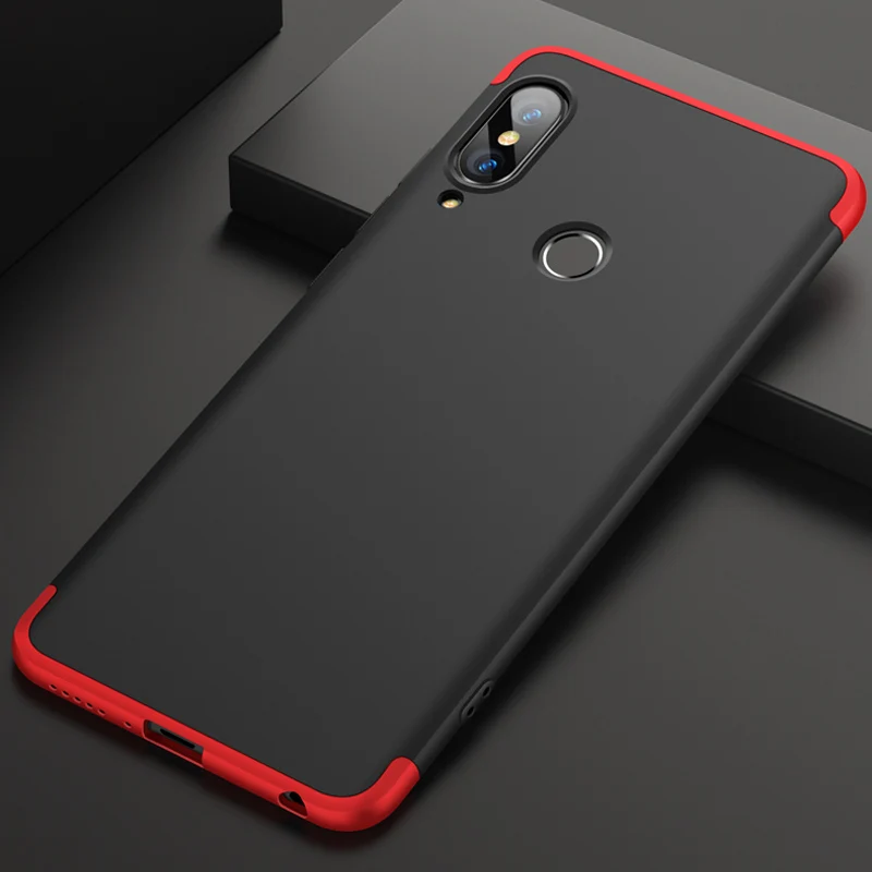 

Vpower Case For Huawei P20 Pro Case 360 Full Protection Anti-knock 3 In 1 For Huawei P20 Lite Hard Slim Cover 5.8 inch